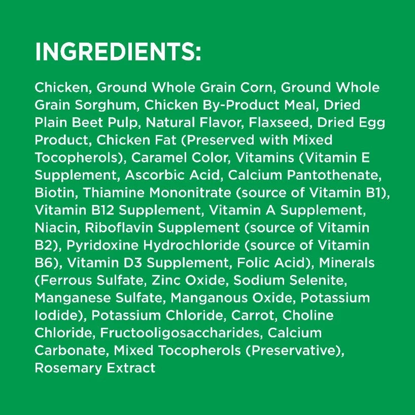 Iams Proactive Health Adult Mini-Chunks Chicken & Whole Grains Recipe Dry Dog Food, 15 lb. Bag 4 Iams Proactive Health Adult Mini-Chunks Chicken & Whole Grains Recipe Dry Dog Food, 15 lb. Bag - Image 2