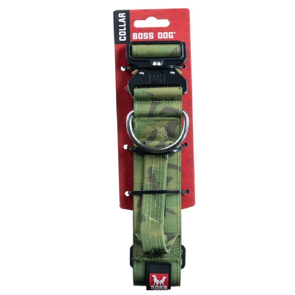 Boss Dog Brand Boss Dog® Brand 20" - 28" Adjustable Green Camo Dog Collar, Size Xlarge - 60115 - Dog Collars & Leashes 3 Boss Dog Brand Boss Dog® Brand 20" - 28" Adjustable Green Camo Dog Collar, Size Xlarge - 60115 - Dog Collars & Leashes