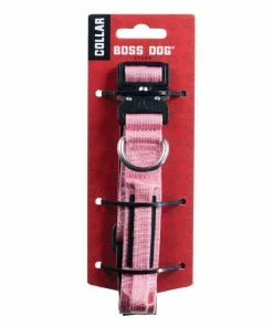 Boss Dog Brand Boss Dog® Brand 13" - 16" Adjustable Pink Dog Collar, Size Small - 60045 - Dog Collars & Leashes