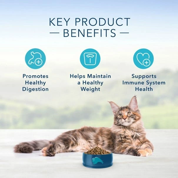 Blue Buffalo Indoor Health Chicken & Brown Rice Recipe Adult Dry Cat Food 7 lb. Bag 8 Blue Buffalo Indoor Health Chicken & Brown Rice Recipe Adult Dry Cat Food 7 lb. Bag - Image 6