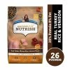 Rachael Ray Nutrish Real Turkey, Brown Rice & Venison Recipe Premium Dry Dog Food, 26 lb. Bag