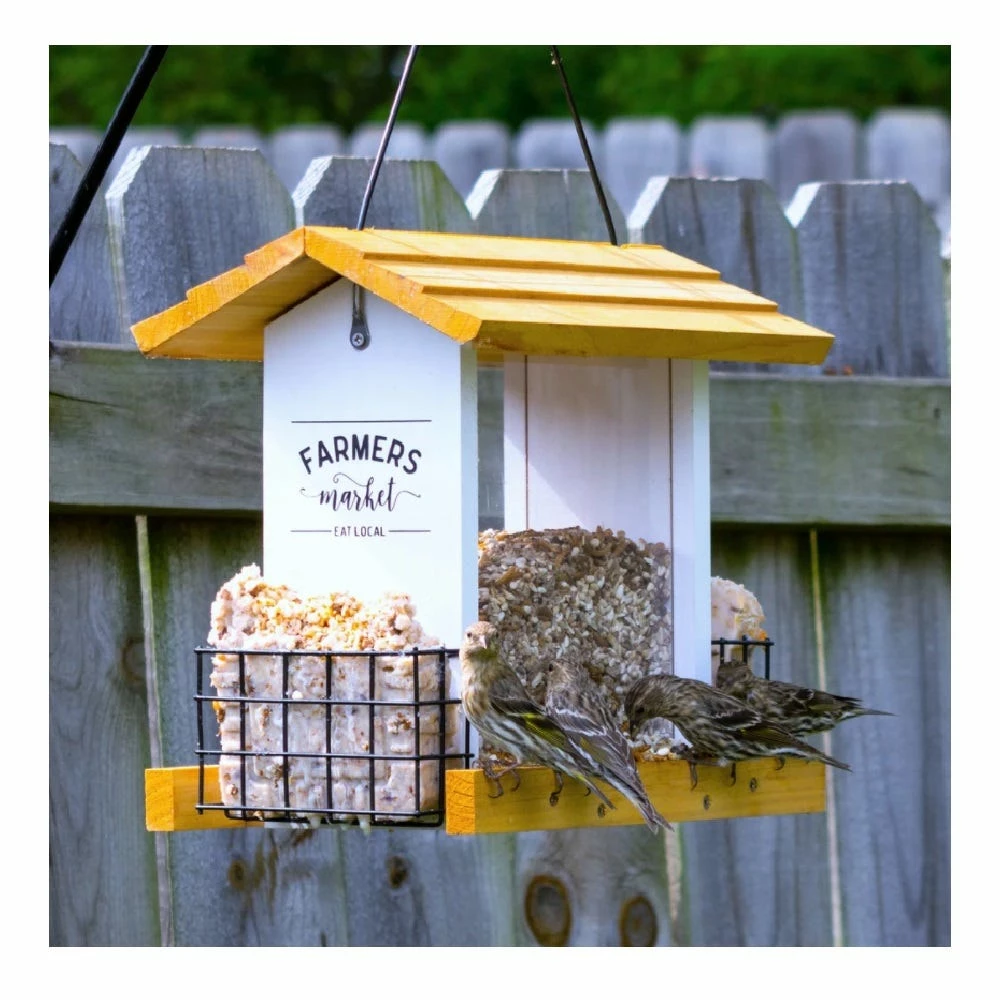 Nature's Way 3 Quart Farmhouse Hopper Bird Feeder - WWLF2-DECO - Wild Bird Feeders 6 Nature's Way 3 Quart Farmhouse Hopper Bird Feeder - WWLF2-DECO - Wild Bird Feeders - Image 4