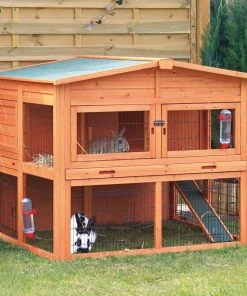 Trixie Pet Rabbit Hutch with Attic - Extra Large - 62324 - Rabbit Starter Kits -Pets & Wildlife Sales Store 516ebaeca169d9c96c30d24b84d52f9c56b3d5e8 62324 n