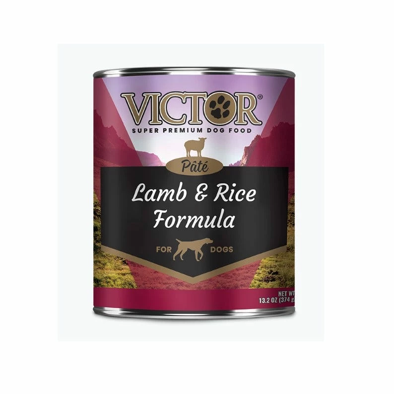 Victor Pet Food Victor Lamb & Rice Formula Pate Wet Dog Food, 13.2 oz. Can 3 Victor Pet Food Victor Lamb & Rice Formula Pate Wet Dog Food, 13.2 oz. Can