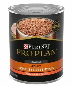 Purina Pro Plan Complete Essentials Classic Chicken & Rice Entree Adult Wet Dog Food, 13 oz. Can
