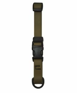 Scott Pet Small/Medium Adjustable Dog Collar, Olive Drab - 1747OD - Dog Collars & Leashes