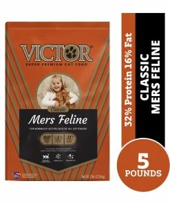 Victor Classic Mers Feline Multi Cat Dry Cat Food, 5 lb. Bag