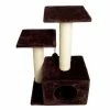 Iconic Pet - Sisal Scratching Tree with Square Cave and Two Posts, Brown - 51517 - Dog Houses & Kennels -Pets & Wildlife Sales Store 579f7de11c423a766d4b4d6bbacc53d48ec7f702 51517 1