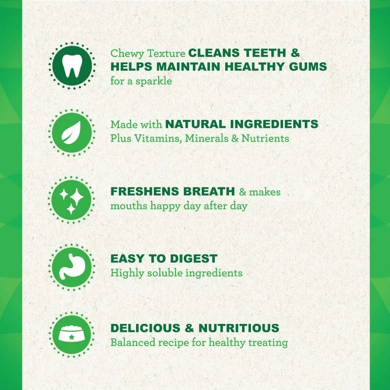 Greenies® Original Petite Dog Dental Chews, 20 Count Pack - Dog Treats 9 Greenies® Original Petite Dog Dental Chews, 20 Count Pack - Dog Treats - Image 7