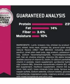 Eukanuba Lamb 1st Ingredient Adult Dry Dog Food, 30 lb. Bag -Pets & Wildlife Sales Store 58a29e70b22c43f30e9da3195ba0c8ed0aad71b2 10951305 4