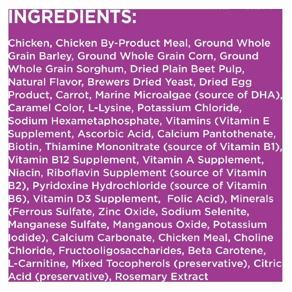 Iams ProActive Health Healthy Aging Chicken & Whole Grains Recipe Senior Dry Dog Food, 15 lb. Bag 4 Iams ProActive Health Healthy Aging Chicken & Whole Grains Recipe Senior Dry Dog Food, 15 lb. Bag - Image 2