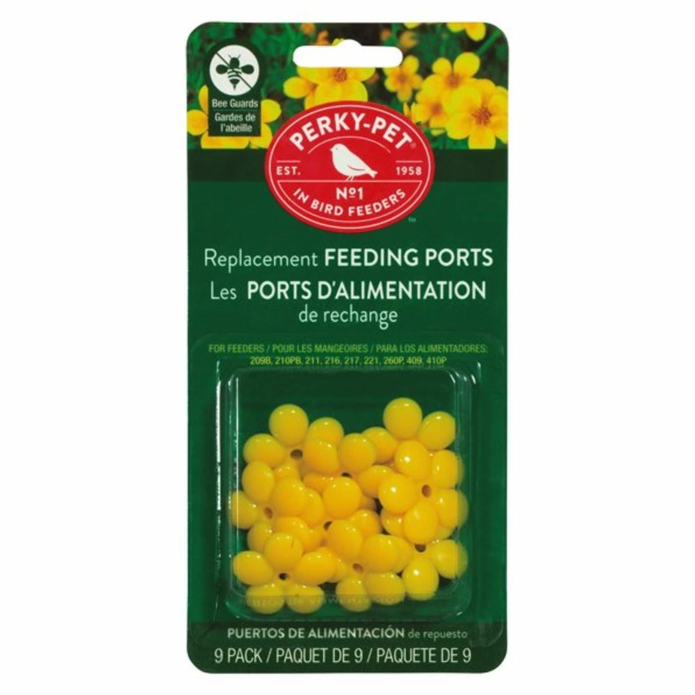 Woodstream Perky-Pet Replacement Flower Feeding Ports with Bee Guards - 202FB - Wild Bird Feeders 3 Woodstream Perky-Pet Replacement Flower Feeding Ports with Bee Guards - 202FB - Wild Bird Feeders