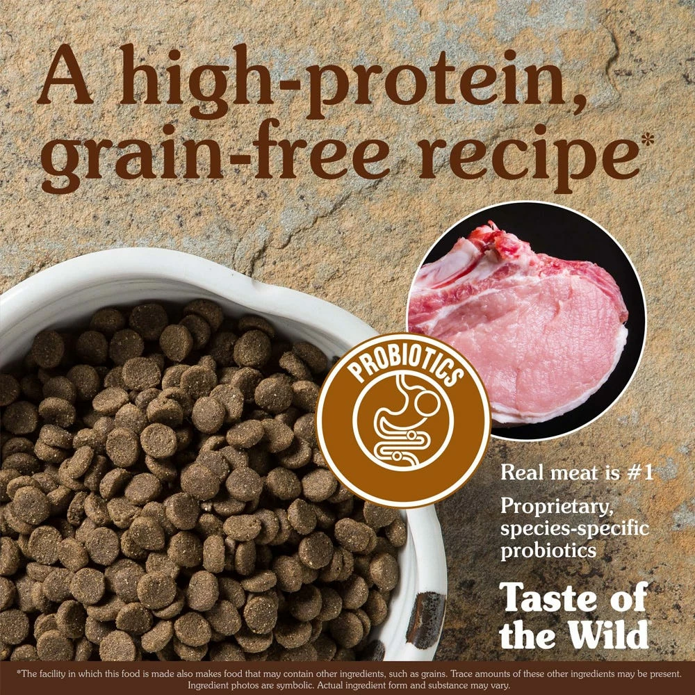 Taste of the Wild Grain Free Southwest Canyon Canine Recipe with Wild Boar, 28 lb. Bag - Dry Dog Food 6 Taste of the Wild Grain Free Southwest Canyon Canine Recipe with Wild Boar, 28 lb. Bag - Dry Dog Food - Image 4
