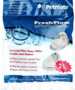 Petmate Fresh Flow Replacement Filter 2 Pack - 24909 - Cat Bowls & Feeders