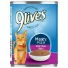 9Lives® Meaty Paté with Real Beef Canned Cat Food, 13 oz. Can - Wet Cat Food -Pets & Wildlife Sales Store 5c9af29f3a0b8e2f58f80c02c1faf580cf6bf2e3 079100522408 1