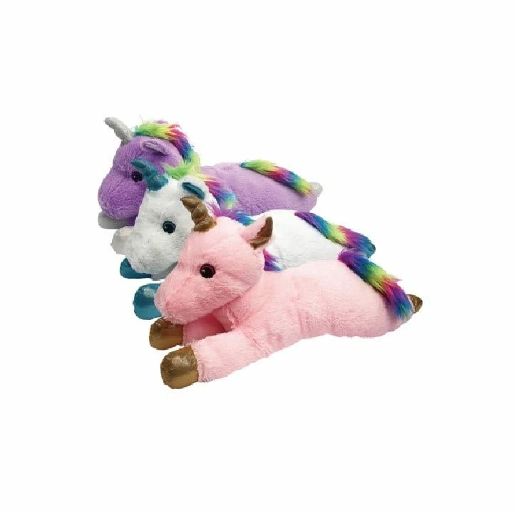 Multipet 24" Jumbo Plush Unicorn Dog Toy Assorted 43290 - Dog Toys 3 Multipet 24" Jumbo Plush Unicorn Dog Toy Assorted 43290 - Dog Toys