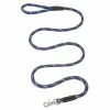 Terrain D.O.G. Rope Leash, Navy/Blue, 1/2" x 6' - 07-6110-R2-6 - Dog Collars & Leashes