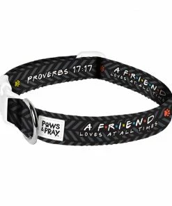 Paws & Pray Friend Pet Collar, Lg/Xl - PETS108 - Dog Collars & Leashes