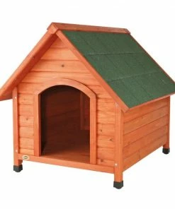 Trixie Pet Log Cabin Pine Dog House for Large Dogs - 39532 - Dog Houses & Kennels