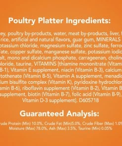 Purina Friskies Pate Poultry Platter Wet Cat Food, 5.5 oz. Can -Pets & Wildlife Sales Store 5eea644c03290c5c37cba76c5e2170cb55766aaa 00050000423644 19