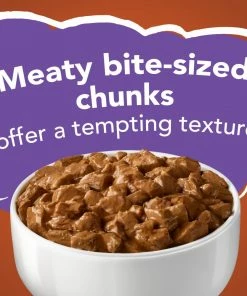 Purina Friskies Meaty Bits Gourmet Grill in Gravy Adult Wet Cat Food, 5.5 oz. Can -Pets & Wildlife Sales Store 5eefefa38bf5c20f0cf6deeb6b8e57e85a351c21 00050000420544 03
