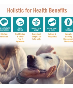 Chicken Soup for the Soul Small Bites Mature - Chicken, Turkey & Brown Rice Recipe Dry Dog Food, 4.5 lb. Bag -Pets & Wildlife Sales Store 5f308b8d67e71a213b95484e0846420a69fa8bd3 2022003810 4