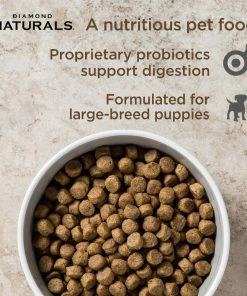 Diamond Naturals Large Breed Puppy Lamb & Rice Formula, 40 lb. Bag - Dry Dog Food