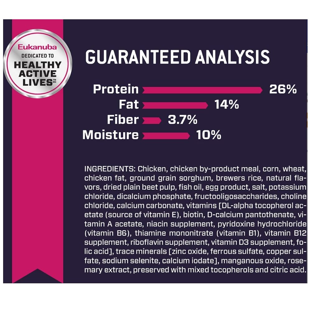 Eukanuba™ Puppy Large Breed Dry Dog Food, 16 lb. Bag 8 Eukanuba™ Puppy Large Breed Dry Dog Food, 16 lb. Bag - Image 6