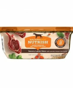 Rachael Ray Nutrish® Natural Premium Wet Dog Food, Savory Lamb Stew, 8oz. Tub