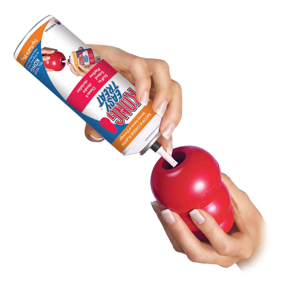 KONG Easy Treat® Bacon & Cheese 8 oz - Dog Toys 4 KONG Easy Treat® Bacon & Cheese 8 oz - Dog Toys - Image 2