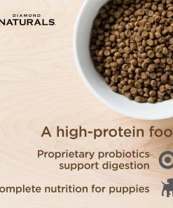 Diamond Naturals Small & Medium Breed Puppy Chicken & Rice Formula, 6 lb. Bag - Dry Dog Food -Pets & Wildlife Sales Store 68696c7a70355b49627795ed38f7e6ce9a48c14d 60610101 3