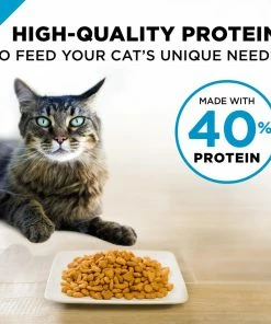 Purina Pro Plan Hairball Management Chicken & Rice Formula Adult Dry Cat Food, 7 lb. Bag -Pets & Wildlife Sales Store 699d644ac29817f31c1964ab66c2fabaf77d7c56 00038100131515 05