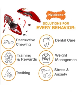 Nylabone Power Chew Durable Dog Chew Toy, Bacon Flavor, Wolf - NB103P - Dog Toys 8 Nylabone Power Chew Durable Dog Chew Toy, Bacon Flavor, Wolf - NB103P - Dog Toys -Pets & Wildlife Sales Store 6ab71fe70c9a2fbfc553a27e67d3ceaa1d62816f 67610249 2