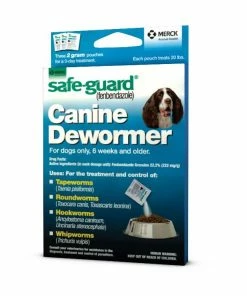 Merck Safe-Guard® Canine Dewormer, (3) 2 gram Pouches - 040553 - Parasite Treatments