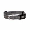 Terrain D.O.G. Reflective Snap-N-Go Adjustable Dog Collar, Medium, Dark Gray 07-0856-R4 - Dog Collars & Leashes