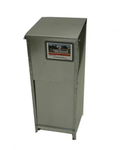 Brower Manufacturing Galvanized Steel Big Dog Feeder - DF50 - Dog Bowls & Feeders