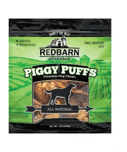 Redbarn Piggy Puffs Dog Treats, 1 lb. Bag