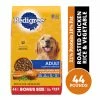 Pedigree® Adult Complete Nutrition Roasted Chicken, Rice & Vegetable Dry Dog Food, 44 lb. Bag -Pets & Wildlife Sales Store 6e3194dd3e227c7ef8532c25aeb71a577bf9ee60 70200187