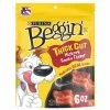 Purina Beggin' Strips Thick Cut Hickory Smoke Flavor Dog Treats, 6 oz. Pouch