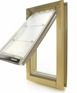 Endura Flap Pet Door - Door Mount - Small Double flap - 6" W x 10" H - Tan frame 03PP06 2T - Pet Doors -Pets & Wildlife Sales Store 701dc0fef8493eb1a09e3e7adac229e3a92598e4 93401004 93401004 image 93401004