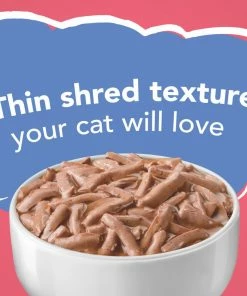 Purina Friskies Shreds with Salmon in Sauce Wet Cat Food, 5.5 oz. Can -Pets & Wildlife Sales Store 707cce89e26e561077a161ea4a34eb0897e0c3f2 00050000572014 03