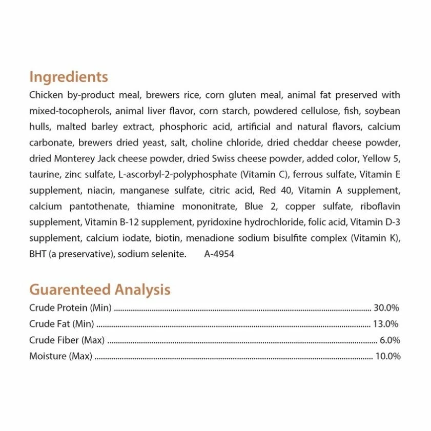 Purina Kit & Kaboodle Cat Treats - Crunchy Chicken & Cheddar Cheese Flavor, 4 oz. Pouch 4 Purina Kit & Kaboodle Cat Treats - Crunchy Chicken & Cheddar Cheese Flavor, 4 oz. Pouch - Image 2