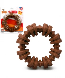 Nylabone DuraChew Textured Dog Chew Ring, Flavored Medley, X-Large/Souper, 1 Count - NCF315P - Dogs -Pets & Wildlife Sales Store 73b4639acf1c8813b7f3abc7780f16b183777de8 67610169 13