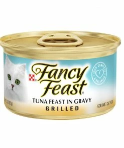 Purina Fancy Feast Grilled Tuna Feast in Gravy Wet Cat Food, 3 oz. Can