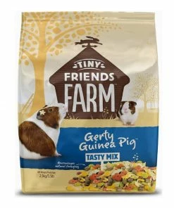 Tiny Friends Farm Gerty Guinea Pig Tasty Mix, 5.5 lb. Bag - Small Animal Feed & Treats