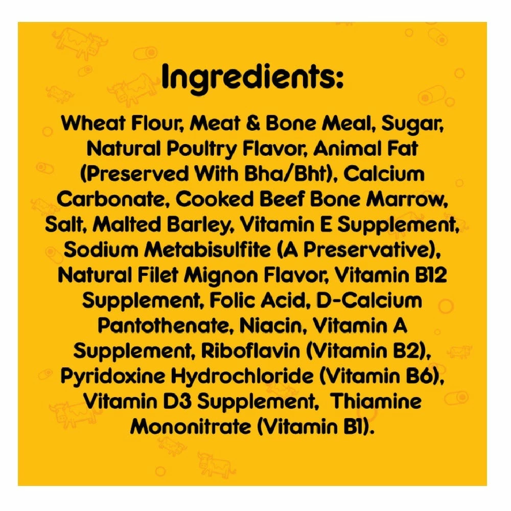 Pedigree® Marrobone Real Beef Flavor Biscuit Dog Treats, 6 lb. Bag 4 Pedigree® Marrobone Real Beef Flavor Biscuit Dog Treats, 6 lb. Bag - Image 2