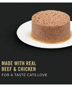 Purina Pro Plan Focus Urinary Tract Health Formula Beef & Chicken Entrée in Gravy Adult Wet Cat Food, 5.5 oz. Can -Pets & Wildlife Sales Store 78c4874846eea8e8b463e1d9e78662f89892ffc4 352020272 2