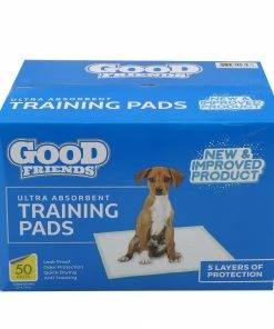 Good Friends Puppy Housebreaking Pads, 50 Count Pack - Dog Training & Behavior