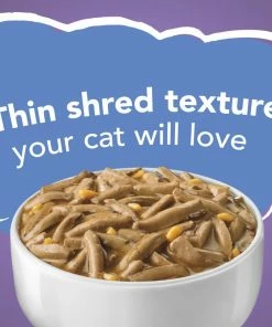 Purina Friskies Shreds Turkey & Cheese Dinner in Gravy Adult Wet Cat Food, 5.5 oz. Can -Pets & Wildlife Sales Store 7a1a26f79edcda6b6623c409369f7af461478b28 00050000412204 03