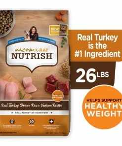 Rachael Ray Nutrish Real Turkey, Brown Rice & Venison Recipe Premium Dry Dog Food, 26 lb. Bag 16 Rachael Ray Nutrish Real Turkey, Brown Rice & Venison Recipe Premium Dry Dog Food, 26 lb. Bag -Pets & Wildlife Sales Store 7ca295a6d0332cca0d4a7df2d65e9b798f72c11d 11022270 4